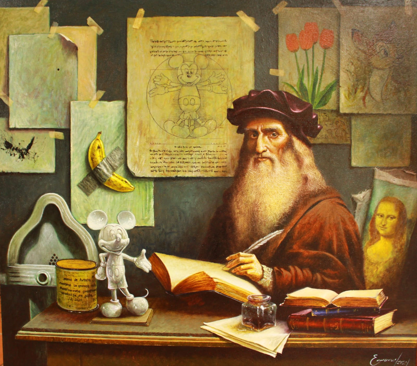 El Estudio de lo Absurdo - Obra de Enmanuel Membreño