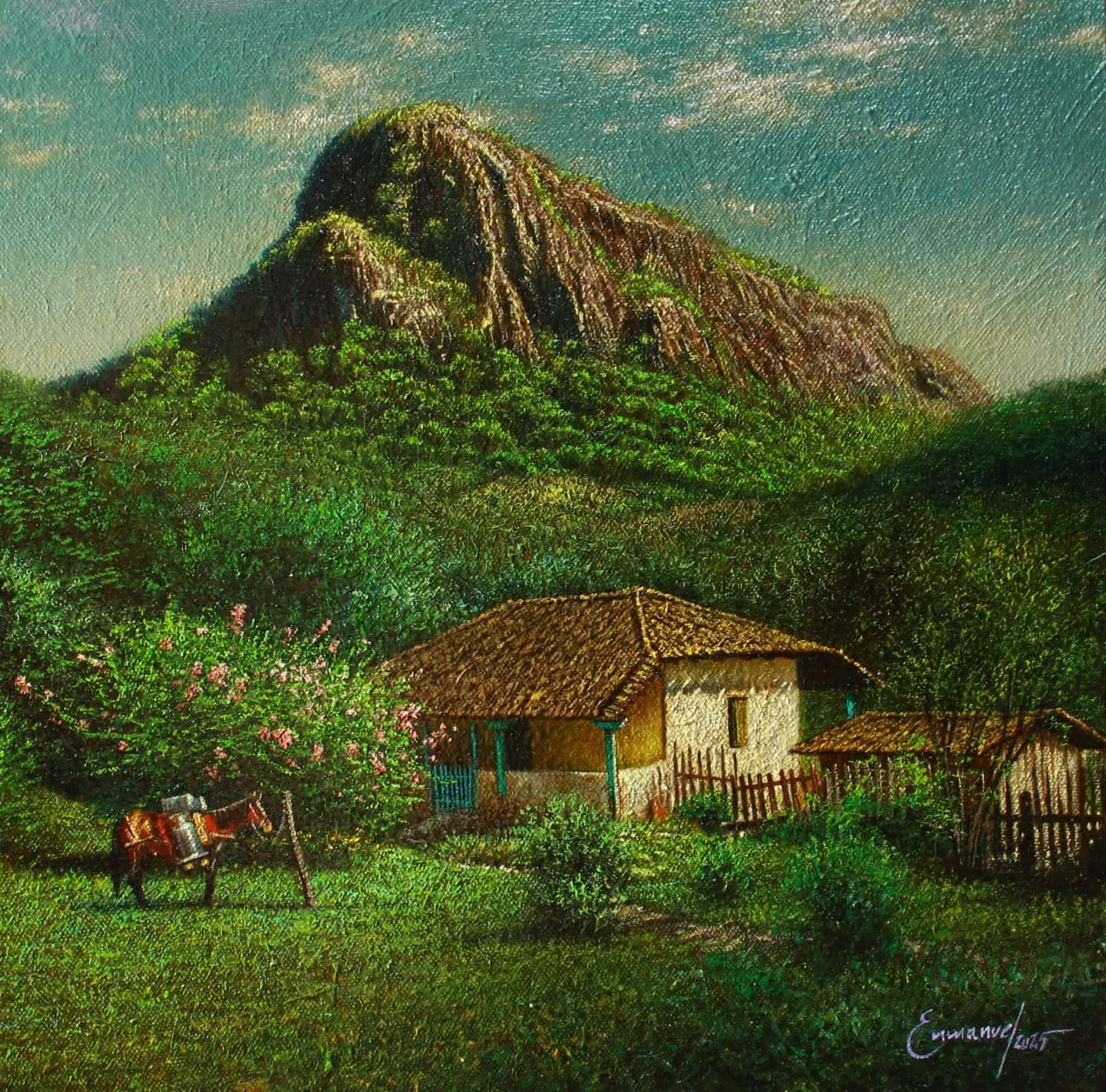 Herencia de Montaña, artwork by Enmanuel Membreño