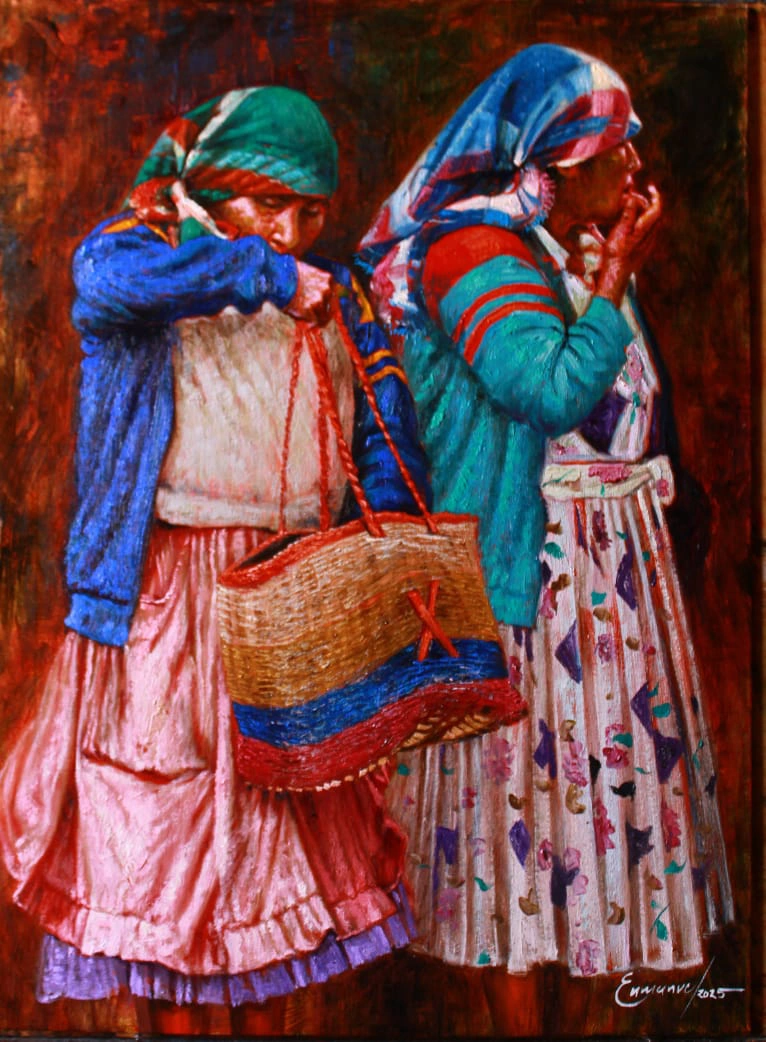 Lenca Market — obra de Enmanuel Membreño | Galería Enmanuel