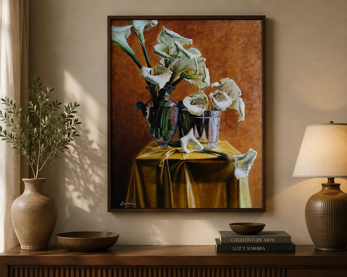 White Calla Lilies, imagen 3 — Galería Enmanuel