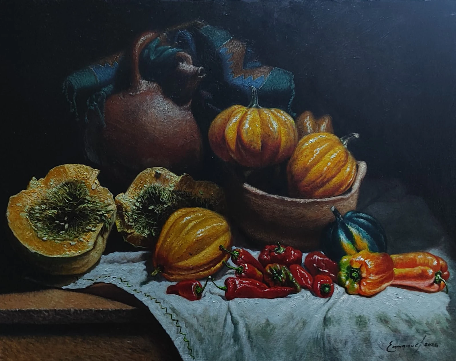 Fruits of the Earth — obra de Enmanuel Membreño | Galería Enmanuel