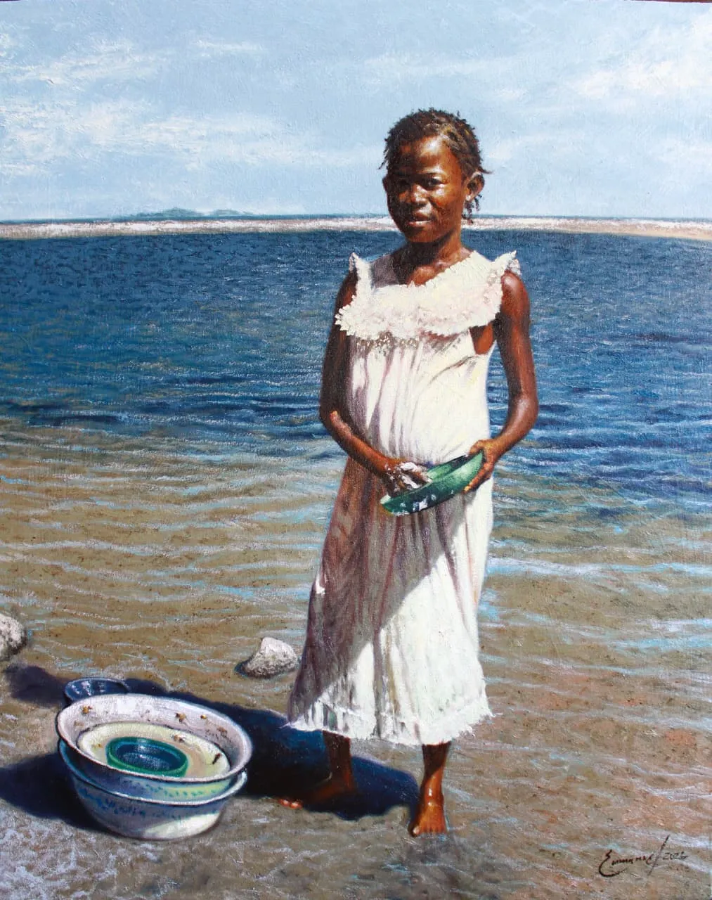 Clear Waters, artwork by Enmanuel Membreño