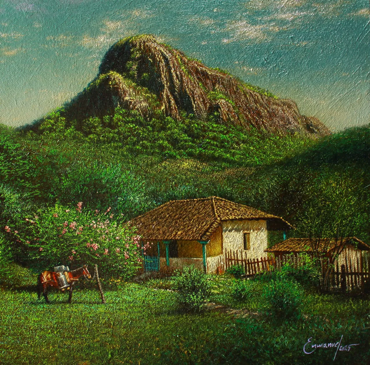 canal seco Enmanuel Membreño artista hondureño Arte Naturaleza Retratos Paisajes bodegones