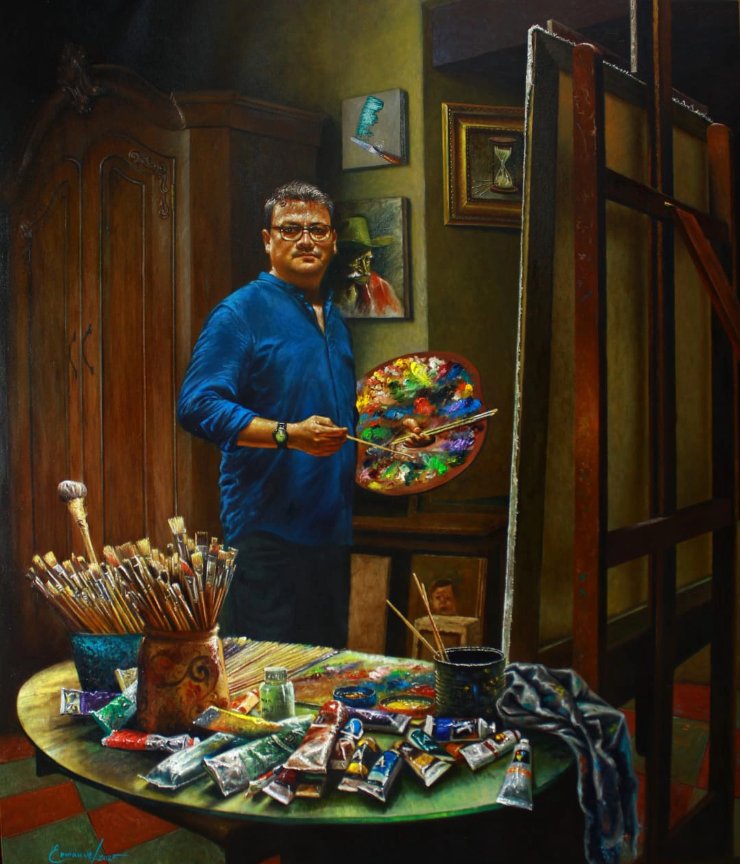 Enmanuel Membreño Enmanuel Membreño artista hondureño Arte Naturaleza Retratos Paisajes bodegones