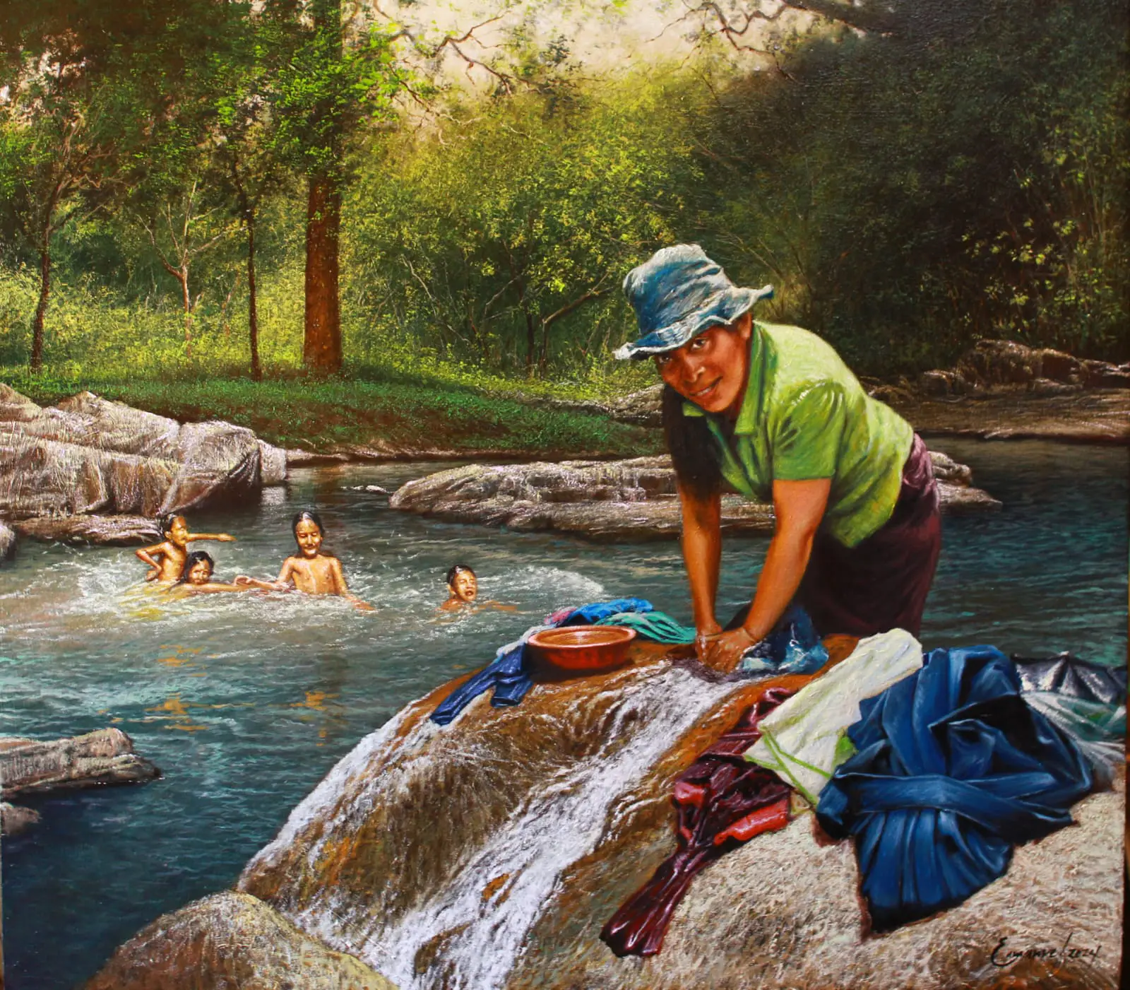 Río de Vida-Enmanuel_Membreño-arte_hondureño-arte-honduras